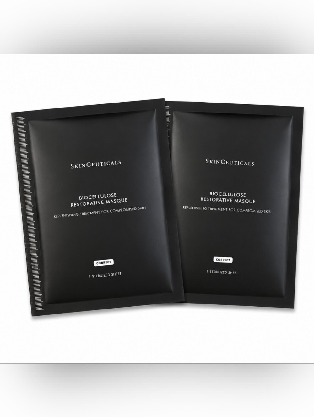 SkinCeuticals Biocellulose Restorative Masque (2 Pack) Soothing Face Masks NEW